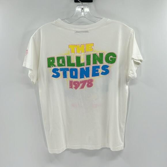 Daydreamer Women's The Rolling Stones Tee - Vintage White - Small - NWT - Picture 8 of 8